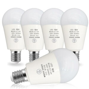 5Zbg HXWY 6W E17 LED d E17 Ή 60W` ȃGl Px Lz 700LM 100V PSEF؍ς LED E11d ƒƖ⏤ƏƖ F 5300K