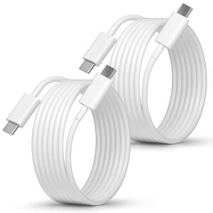USB C P[u 100W/5A i Phone16 i Phone15 P[u PD}[d USB C-C 2M 2{Zbg ϋv f[^ ^CvC i Phone R[h i Phone 16 / 15/ Pro/Pro Max/iPad/AirPods/MacBook/Galaxy/SonyȂType C@Ή
