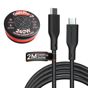 Innfact PD3.1 240W USB-C  USB-C }[dP[ubϋvVR VRfށbi Phone 15/16 iPad MacBook Galaxy Xperia قType-C@Ήb^Cvc c [dR[hbCgjOP[u X}z[d