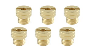 ポッシュフェイス(POSH FAITH) バイク用品 メインジェット 6オーバーメインジェットセット KEIHIN(ケイヒン) PC18/PC20/PB16/PB18/CVK20 (5X6.7)(丸小) 735908-10