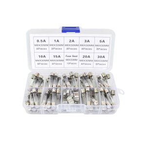 726×30mm KX q[Y u[KXǃq[Y250V t@Xgu[OXq[YN 0,5 A, 1 A, 2 A, 3 A, 5 A, 10 A, 15 A, 20 A, 30 A, q[Y ~j q[Y t@Xgu[^Cv KX~