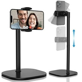 Cooper Cases ChatStand 高さ調整 スマホスタンド | 携帯スタンド 卓上 撮影 スマホ台 スマホ立て スマホ置き iphoneスタンド スマホホルダー 携帯ホルダー 三脚 (ブラック)