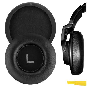 Geekria �C���[�p�b�h QuickFit �݊��� �p�b�h �A�[�J�[�Q�[ AKG K550, K551, K553 MKII �w�b�h�z���ɑΉ� �p�b�h �C���[/�C���[�J�b�v (�v���e�C�����U�[/�u���b�N)