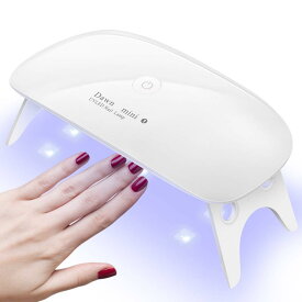 DYT UVライト レジン用 硬化ライト LEDネイルライト 低ヒートモード タイマー設定可能 折りたたみ式手足とも使える UV と LEDダブルライト ジェルネイル と レジンクラフト用