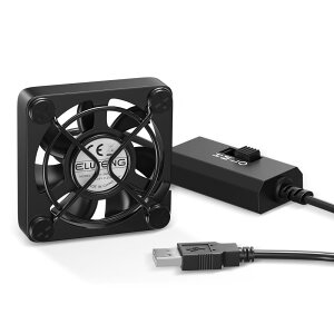 ELUTENG ^t@ 4cm É USB@ ^ ʒ߉  5V USB t@ p N[[ 4cm t@ 7H PC p ȃGl p\R PS4 PS3 Q[@ [^[ TV Box N[OɑΉ Usb fan 