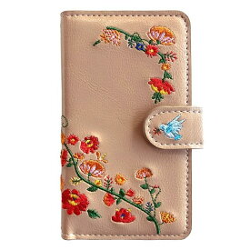 HUAWEI honor 8 ケース カバー 花刺繍 手帳型ケース honor8ケース honor8カバー ファーウェイ