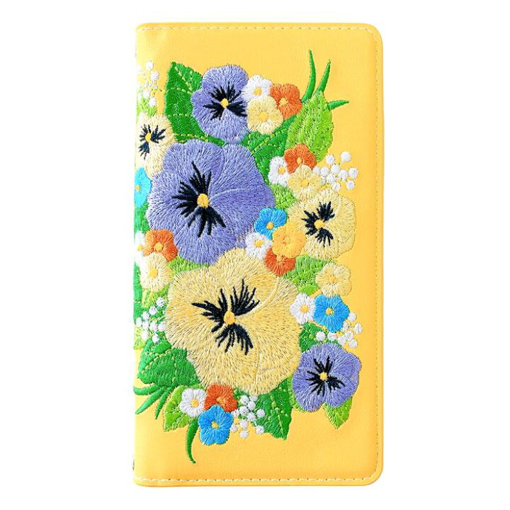 楽天市場】Google Pixel 5a 5G パンジー刺繍 手帳型ケース 手帳型 