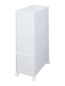 ライクイット (like-it) ゴミ箱 縦型 分別引出しステーション 3段 ワイド 約60リットル (20リットル×3段) キャスター 送料無料