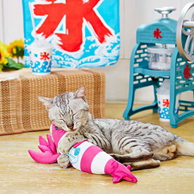 ペティオ (Petio) 猫用おもちゃ ひんやりけりぐるみHNY エビ イチゴ 送料無料