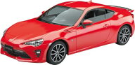 青島文化教材社 1/32 楽プラ スナップキット No.08-PR トヨタ 86 ピュアレッド 色分け済みプラモデル (自…