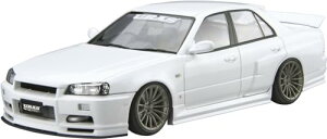 ���������ގ�(AOSHIMA) 1/24 �U�E�`���[���h�J�[�V���[�Y No.04 �j�b�T�� URAS ER34 �X�J�C���C�� TYPE ��������