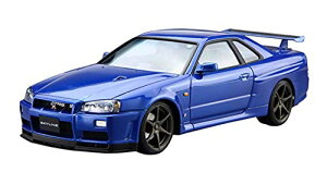 ���������ގ�(AOSHIMA) 1/24 �U�E���f���J�[�V���[�Y No.8 �j�b�T�� BNR34 �X�J�C���C��GT-R V-specI ��������