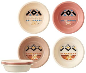 スケーター(Skater) ボウル 4個セット プラスチック製 15.5cm 子供用 茶碗 ディズニー ライオンキング 日本製 P6P- 送料無料