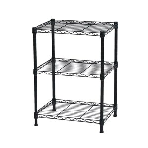 �G�C�A�C�e�b�N(AITECH) AIS �X�`�[�����b�N 3�i �x���a19mm ��45cm ���s35cm ����62cm �u���b�N NERO ��������