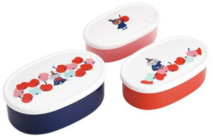 スケーター(Skater) 弁当箱 シール容器 保存容器 日本製 (大400ml 中280ml 小180ml) 3個組 Ag+ 抗菌 ム 送料無料