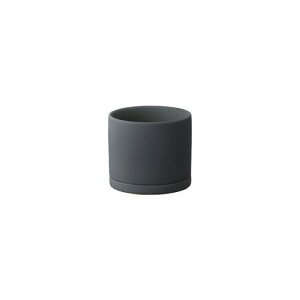KINTO(�L���g�[) �v�����g�|�b�g 191_ �_�[�N�O���[ 85x80mm 29192 ��������