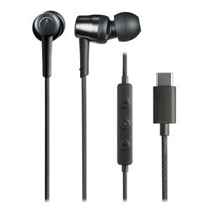 �I�[�f�B�I�e�N�j�J ATH-CKD30C BK �C���z�� �L�� �^�C�vC USB Type-C �P�[�u����1.2m ���^ �y�� �}�C�N�t ��������