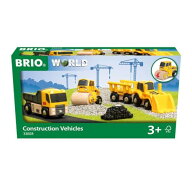 BRIO WORLD(ブリオワールド) 工事車両セット 対象年齢 3歳~ (電車 おもちゃ 木製 レール) 33658 送料無料
