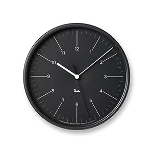 mX dgv AiO LX`[NbN X`[ RIKI STEEL CLOCK ubN WR24-10 BK Lemn 