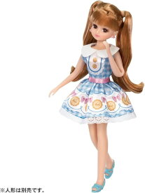 新品 タカラトミー リカちゃん ドレス LW-04 ハッピービスケット 着せ替え お人形 おままごと おもちゃ 3歳以上 STマーク認証