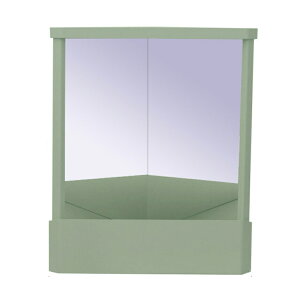 【他人から見た姿そのまま映る】リバーサルミラー 左右反転鏡 反転しない鏡 写真のまま映る鏡 自撮り メイク 顔の歪みチェック 左右対称 バランス 非対称 非反転 17cm 卓上鏡 卓上 ミニ 鏡