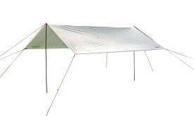 キャプテンスタッグ(CAPTAIN STAG) タープ レクタタープ セット 320×290cm UVカット 2000mm防水 【2~3人用】 バッグ付き トレッカー 【ホワイト/グリーン/カーキ】 UA-1083/UA-1085/UA-1089