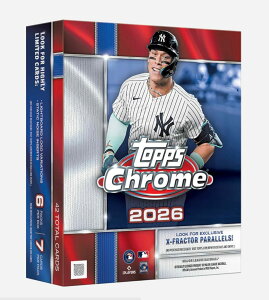MLB 2026 TOPPS CHROME BASEBALL MEGA BOX