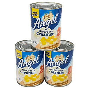ANGEL all purpose creamer 370ml, 3 cans with original sticker