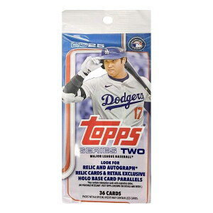 2025 Topps MLB �싅�V���[�Y 2 �t�@�b�g�p�b�N 1�p�b�N36��