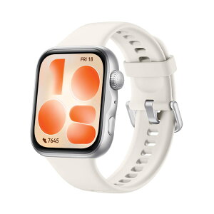 HUAWEI WATCH FIT 5 �X�}�[�g�E�H�b�` ���^�y�� 1.82�C���`���� 2500nits���P�x 10���ԃ����O�o�b�e���[ ���[�N�A�E�g GPS���� �]�|���m ���N�Ǘ� �S���� ���� ����� iOS/�A���h���C�h�� (�z���C�g)