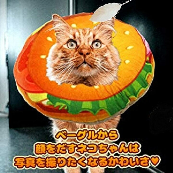 楽天市場 ペット用 エリザベスカラー 可愛い ベーグル柄 布製 柔らかい 傷口 保護 舐め防止 引っ掻き防止 治療 犬 猫 クッション性 ストレスフリー 傷舐め防止 かわいい ペット用品 ペットグッズ Shopgalleryアビアント楽天市場店