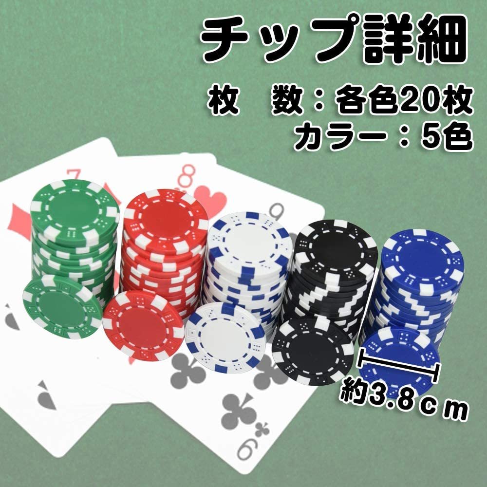 楽天市場】ポーカーチップ セット ゲームチップ ゲーム用 チップセット