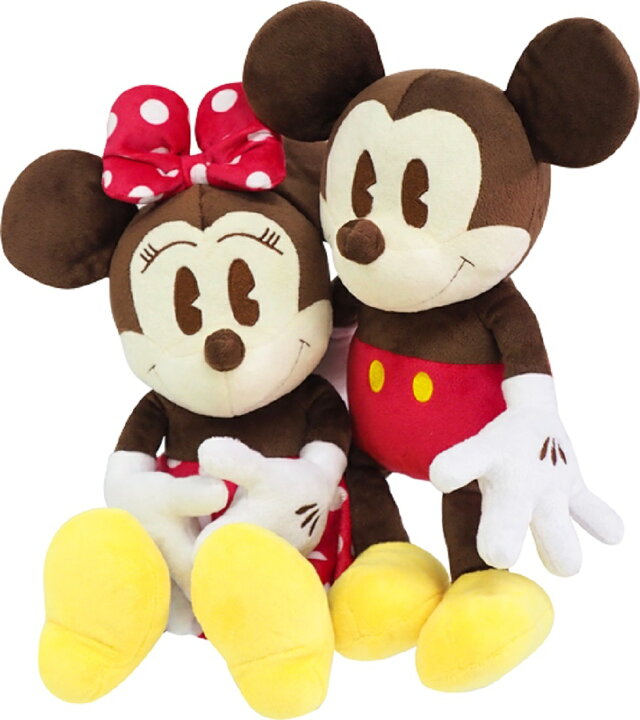 楽天市場 オールド ミッキーマウス ミッキー ミニーマウス ミニーちゃん ミニー ぬいぐるみ ペア キャラクター かわいいぬいぐるみ クラシック デザイン ディズニー 人形 お人形 おもちゃ 男の子 女の子 誕生日プレゼント 子供 こども クリスマス プレゼント セット 1