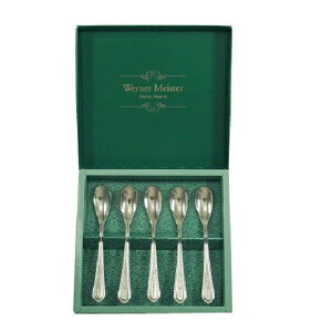 ウェルナーマイスター コーヒースプーン 5本セット 燕三条 カトラリーセット 日本製 スプーンセット シンプルデザイン ステンレス製 ティースプーン デザート アイスクリーム スプーン ア