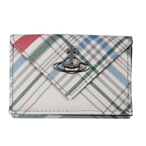 Vivienne Westwood ���B���B�A���E�G�X�g�E�b�h �O�܂���z SAFFIANO PRINT 51150009U-L0057-PFO101 MADRAS CHECK