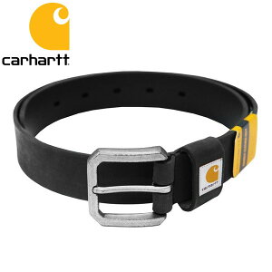 Carhartt �J�[�n�[�g �x���g �����Y�x���g �u���b�N Saddle Leather Belt �V���o�[�o�b�N�� �X�y�C����