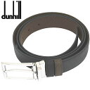 ダンヒル DUNHILL メンズベルト 型押しブラック/型押しブラウン バックル回転式 リバーシブルタイプ DU24R4T21RR イタリー製 ギフト プレゼント 誕生日ギフト