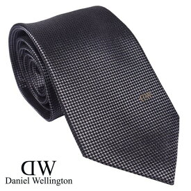 Daniel Wellington ダニエルウェリントン メンズネクタイ グレイ系 ワンポイントロゴ DW02500001-264338 GRAY