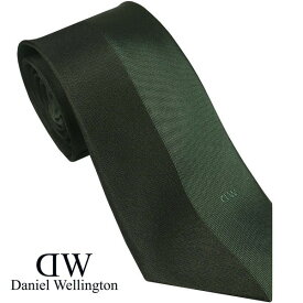 Daniel Wellington ダニエルウェリントン メンズネクタイ グリーン系 ワンポイントロ DW02500011-266394 GREEN