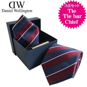 Daniel Wellington �_�j�G���E�F�����g�� �����Y�l�N�^�C �`�[�t�^�C�o�[ 3�_�Z�b�g ���C�� �l�C�r�[�n �X�g���C�v�� DW02800009