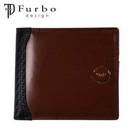 フルボデザイン 財布 メンズ財布 2つ折り財布 FRB140 ブラウンxブラックカーボン ギフト プレゼント 誕生日