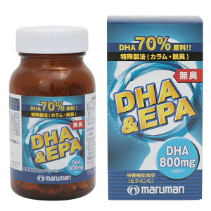 �}���}�� DHA&EPA DHA800mg�ܗL EPA50mg�ܗL �������@�Ŗ��L�̃T�v�������g 120������