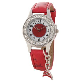 カクタス CACTUS kids キッズ腕時計 子供用時計 ドルフィンチャーム レッド CAC71-L07 ギフト プレゼント 記念品 誕生日