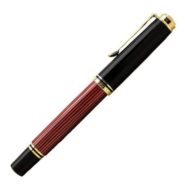 楽天市場】ペリカン 万年筆 Pelikan スーベレーン M400 ボルドー縞 EF  