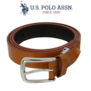 U.S.�|�� �����Y�x���g ���U�[�x���g �u���E�� �X���[�X���U�[ U.S. POLO ASSN USPA-2624BR �M�t�g �v���[���g