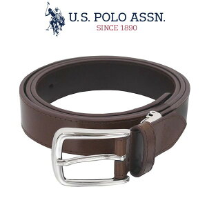 U.S.�|�� �����Y�x���g ���U�[�x���g �_�[�N�u���E�� �X���[�X���U�[ U.S. POLO ASSN USPA-2624DBR �M�t�g �v���[���g