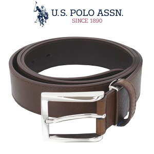 U.S.�|�� �����Y�x���g ���U�[�x���g �^�����_�[�N�u���E�� �X���[�X���U�[ U.S. POLO ASSN USPA-2625DBR �M�t�g �v���[���g