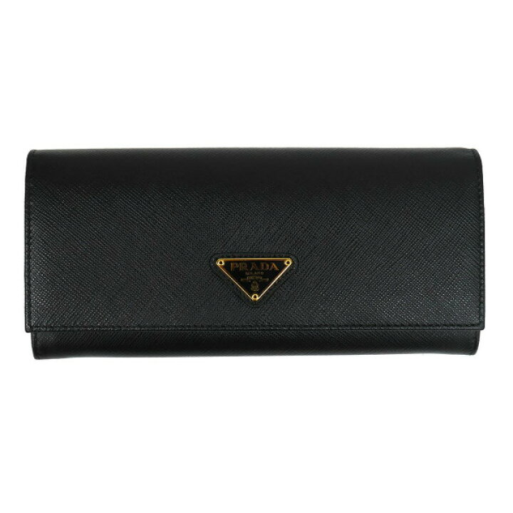 楽天市場】プラダ PRADA 長財布 レディス財布 パスケース付き ブラック 