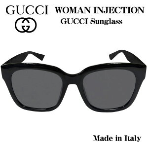 GUCCI �O�b�` Sunglass ���f�C�X�T���O���X WOMAN INJECTION �u���b�N �X���[�N GG1338SK-001 54 �C�^���[��