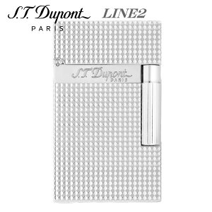 St.�f���|�� ST.DUPONT LINE2 ���C���c�[ �_�C�A�����h�w�b�h �V���o�[�v���[�g�K�X���C�^�[ �i���� 16184 ���K�i �M�t�g�v���[���g